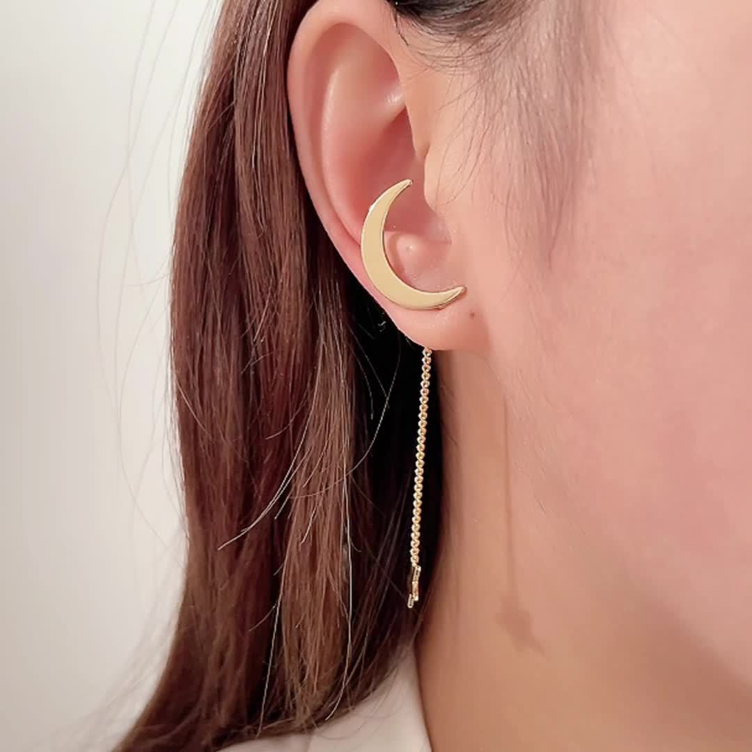 Tassel Star Moon Earrings Gift for Eid Ramadan